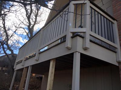 Custom Rail & Privacy Features from Colorado Springs Deck Builder