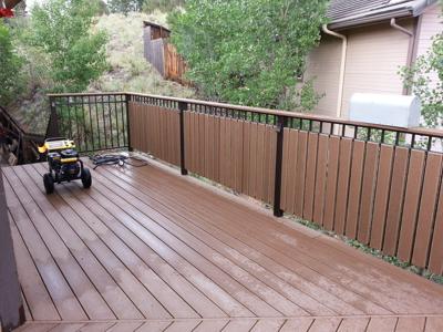 Custom Rail & Privacy Features from Colorado Springs Deck Builder