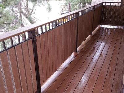 Custom Rail & Privacy Features from Colorado Springs Deck Builder