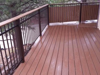 Custom Rail & Privacy Features from Colorado Springs Deck Builder
