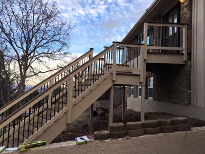 Custom Designed Staircases  from Colorado Springs Deck Builder