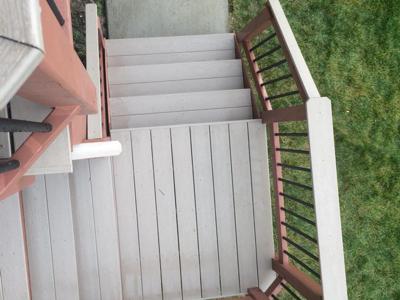 Custom Designed Staircases  from Colorado Springs Deck Builder