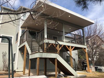 Custom Designed Staircases  from Colorado Springs Deck Builder