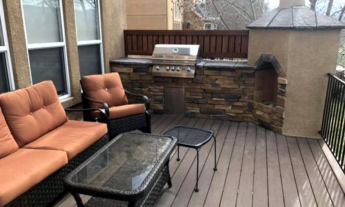 Project gallery of Composite Deck & Stone Patio in Colorado Springs